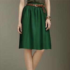 Talbots Silk Skirt